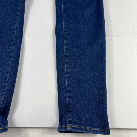 Good American Jean Women 26x28* Good Waist Skinny Always Fit Blue Denim Tag 6-12 - Picture 7 of 16